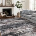 thumbnail image 1 of KUETH 5'x7' Area Rugs for Living Room, Non Slip Machine Washable Vintage Indoor Rug, Low Pile Print Rug for Bedroom Dining Room Home Office, 1 of 7