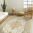 thumbnail image 1 of KUETH 8'x10' Area Rugs for Living Room, Non Slip Machine Washable Vintage Indoor Rug, Ultra Thin Chenille Print Rug for Bedroom Dining Room Home Office, 1 of 8