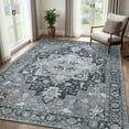 thumbnail image 1 of KUETH 8X10 Area Rugs for Living Room, Non Slip Machine Washable Retro Rugs, Ultra-thin Print Rug for Bedroom, Dining Room, Home Office., 1 of 7