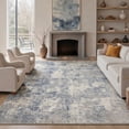 thumbnail image 1 of KUETH 9'X12' Area Rugs Machine Washable Rugs for Living Room, Non Slip Flat Pile Rug with Rubber Backing, Rug for Entryway Bedroom Dining Room Home Office, 1 of 3