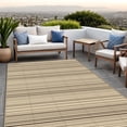thumbnail image 1 of KUETH 9'x 12' Outdoor Waterproof Rug Camping Mat Patio Carpet,COFFEE&BEIGE, 1 of 5