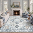 thumbnail image 1 of KUETH 9x12 Area Rugs for Living Room, Non Slip Machine Washable Low-Pile Rugs, Strain resistant and Ultra-thin Print Rug for Bedroom, Dining Room, Home Office., 1 of 10
