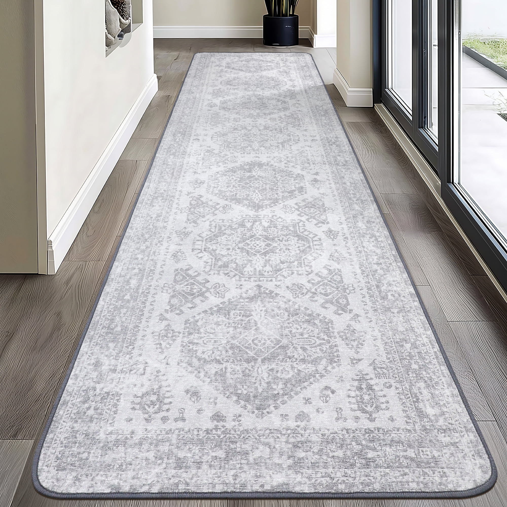 KUETH Area Rug Kitchen Runner Rugs 2x5 Machine Washable Bedroom Rugs