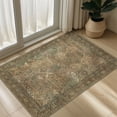thumbnail image 1 of KUETH Area Rug Non Slip 2'x3' Doormat Low Pile Machine Washable Vintage Rugs, Small Chenille Entryway Mat for Entrance, Hallway, Kitchen and Bathroom, 1 of 9