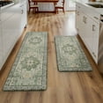thumbnail image 1 of KUETH Kitchen Mats for Floor, Kitchen Rug with Anti Fatigue, Non Slip Washable Kitchen Rug, Set of 2 Kitchen Mat 17"x47"+17"x30", Runner Rug with Waterproof for Bathroon and Bedroom, 1 of 8