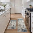 thumbnail image 1 of KUETH Kitchen Mats for Floor,Sets of 2 Non Slip Washable Abstract Kitchen Rugs 20"x32"+20"x48", Kitchen Runner Rug with Waterproof for Hallway, Laundry, Bathroon and Bedroom, 1 of 8