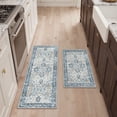 thumbnail image 1 of KUETH Kitchen Mats for Floor,Sets of 2 Non Slip Washable Persian Kitchen Rugs 20"x32"+20"x48", Kitchen Runner Rug with Waterproof for Hallway, Laundry, Bathroom and Bedroom, 1 of 8
