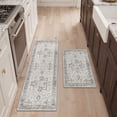 thumbnail image 1 of KUETH Kitchen Mats for Floor,Sets of 2 Non Slip Washable Persian Kitchen Rugs 20"x32"+20"x59", Kitchen Runner Rug with Waterproof for Hallway, Laundry, Bathroom and Bedroom, 1 of 8