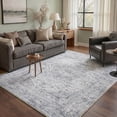 thumbnail image 1 of KUETH Modern 5x7 Area Rugs for Living Room, Non Slip Machine Washable Retro Rugs, Low Pile Chenille Print Rug for Bedroom, Dining Room, Home Office, 1 of 6