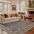 thumbnail image 1 of KUETH Modern 9x12 Area Rugs for Living Room, Non Slip Machine Washable Retro Rugs, Low Pile Chenille Print Rug for Bedroom, Dining Room, Home Office, 1 of 4