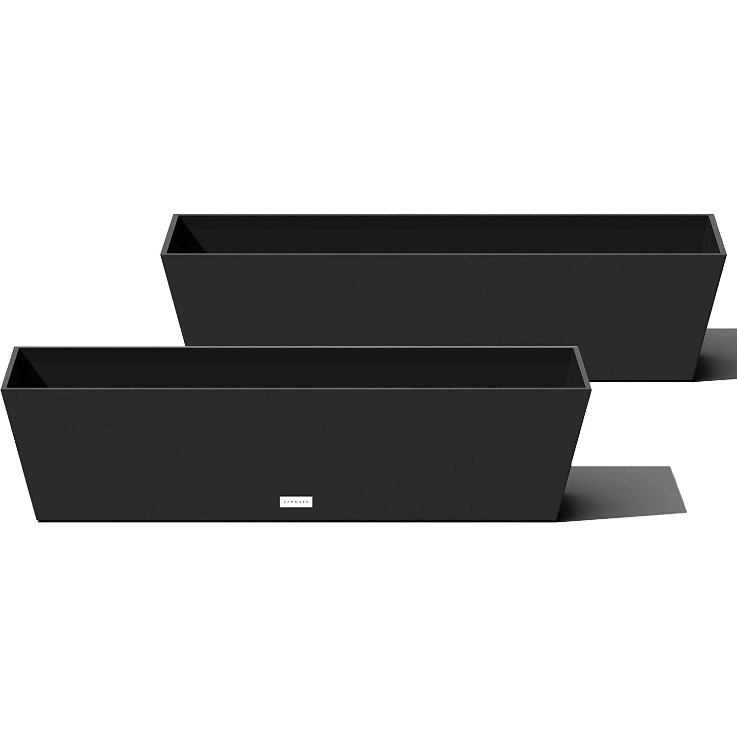 Veradek Pure Series Slate Finish 36" Window Box Planter