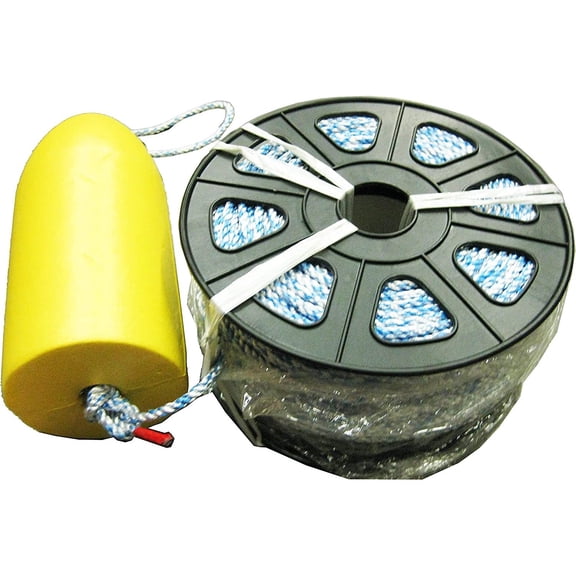 KUFA 400' nonleaded sinking line & 11'' yellow float combo FYS-400