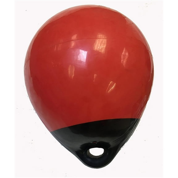 KUFA Red/Black 15 Diameter (inflated Size: 15" x 20") Mark Buoy Mooring Buoy Anchor Lift Buoy A38