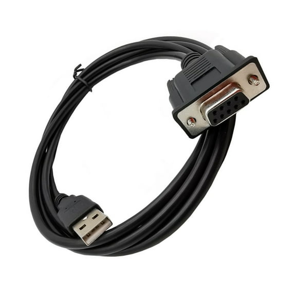 KUFptva 1.8Meter USB to RS232 Cable USB to RS232 Adapter for Connecting Devices to Computers 180cm/70.87in