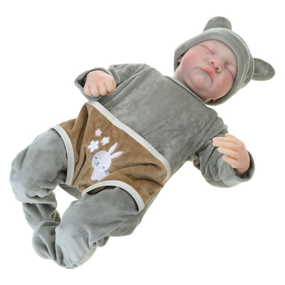 KUFptva 18 In Lifelik Doll Realistic Doll Reborns Doll 18 Inch Doll Clothes Sleeping Doll