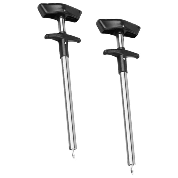 KUFptva 2Pcs Fish Dehooker Fishing Hook Separator Aluminum Extractor Fishing Gears Squeeze Out Fish Hook Remover Tool