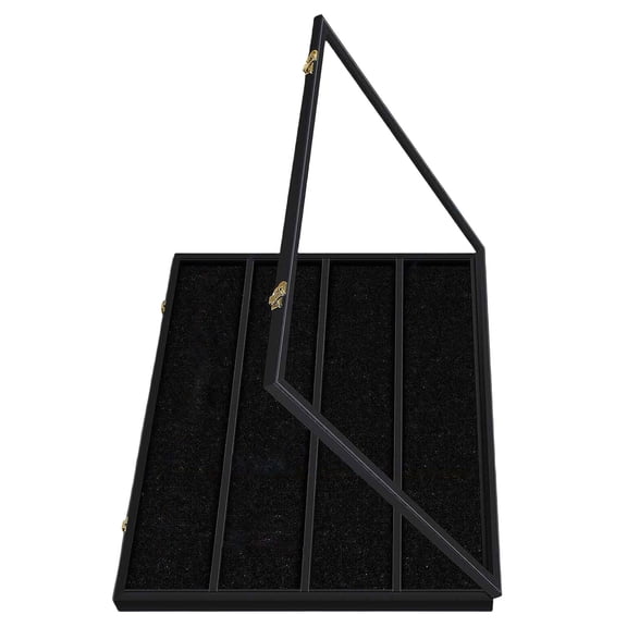 KUFptva Acrylic Trading Card Collector Wall Display Holder 36 Graded Slots Photo Frame for Sports Cards Baseball Card Box