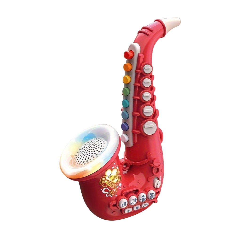 KUFptva Children Saxophone Music Instrument Toy for Beginners and Music ...