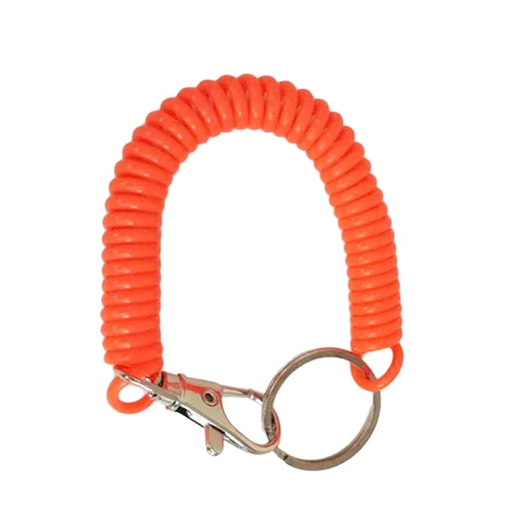 KUFptva Coil Spring Keychain with Stretchable Designs Portable Coil Key Accessories for Easy Carrying and Key