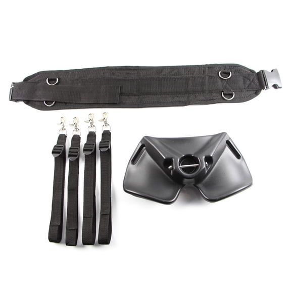KUFptva Comfortable Fishing Fighting Waist Belt Adjustable Fishing Belt Rod Holder Waist Belt for Saltwater/Freshwater Fishing