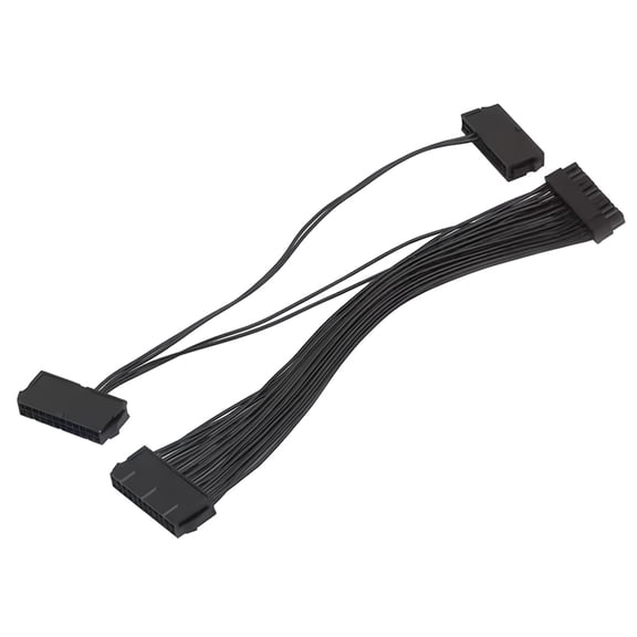 KUFptva Computer Adapter Board 24 Pin Mining Power Supply Sync Cable for Wide Compatibility
