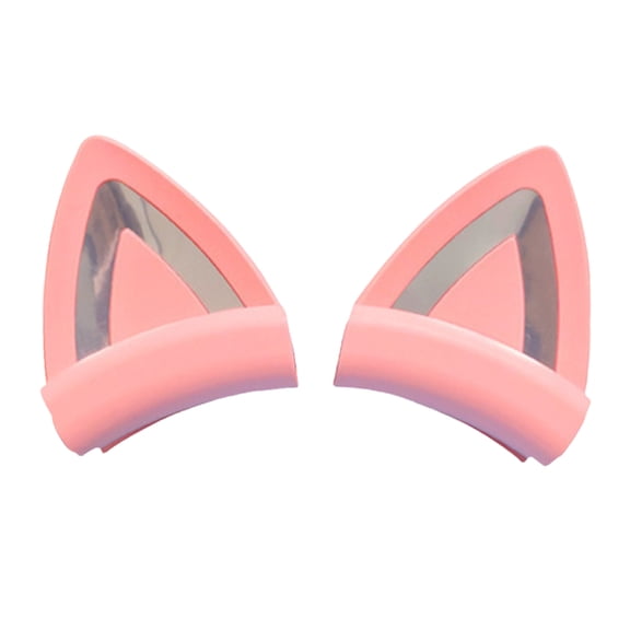 KUFptva Adorable Cat Ear Silicone Decorations Silicone Attachments For Personalizing Headband Headphone Unique Look