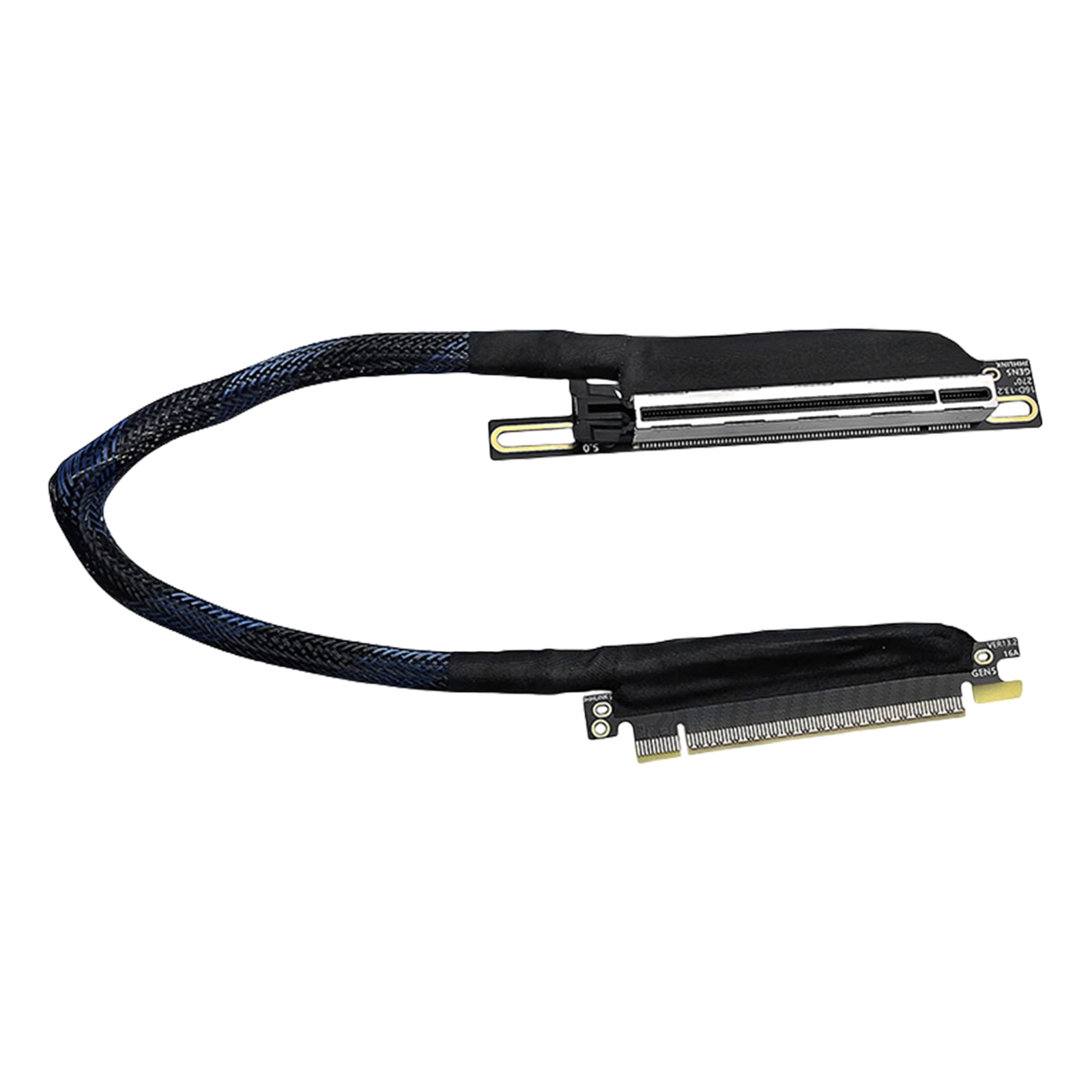 KUFptva Fast Speed 64GT/s PCIe 5.0 GPU Extension Cable 270° Turn ...