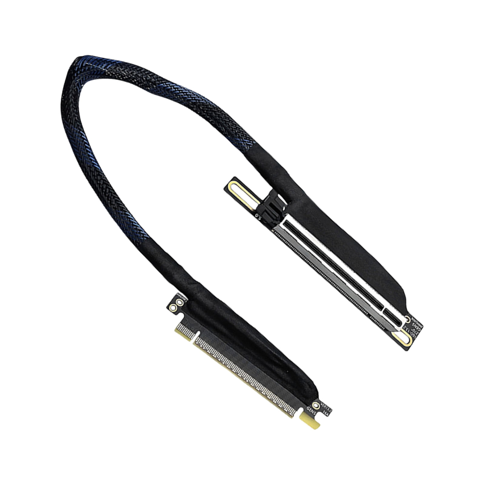 KUFptva Fast Speed 64GT/s PCIe 5.0 GPU Extension Cable 270° Turn ...