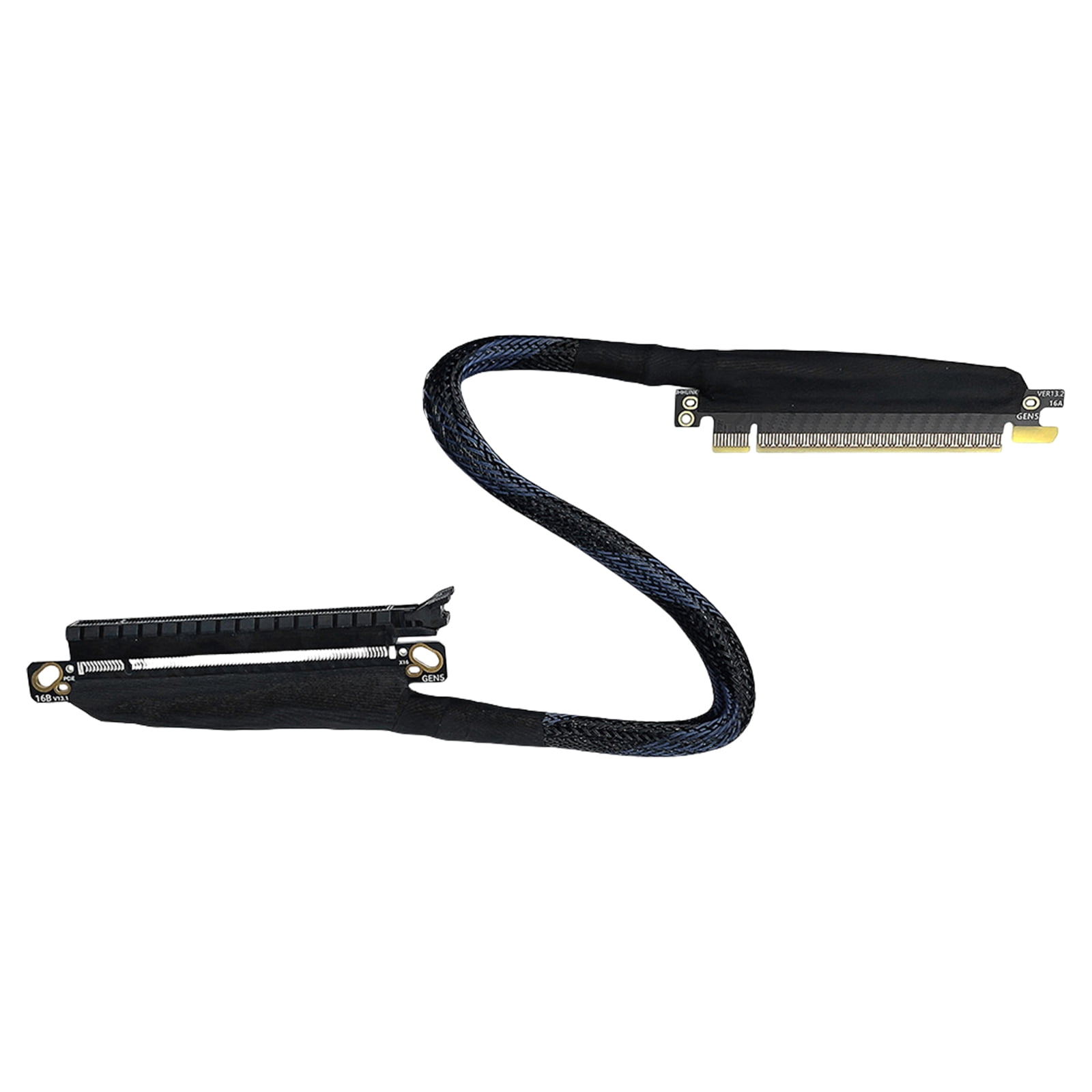 Graphics Riser KUFptva Highly speed 64GBS PCIe5.0 Graphics Risers Cable 180 Degree ...