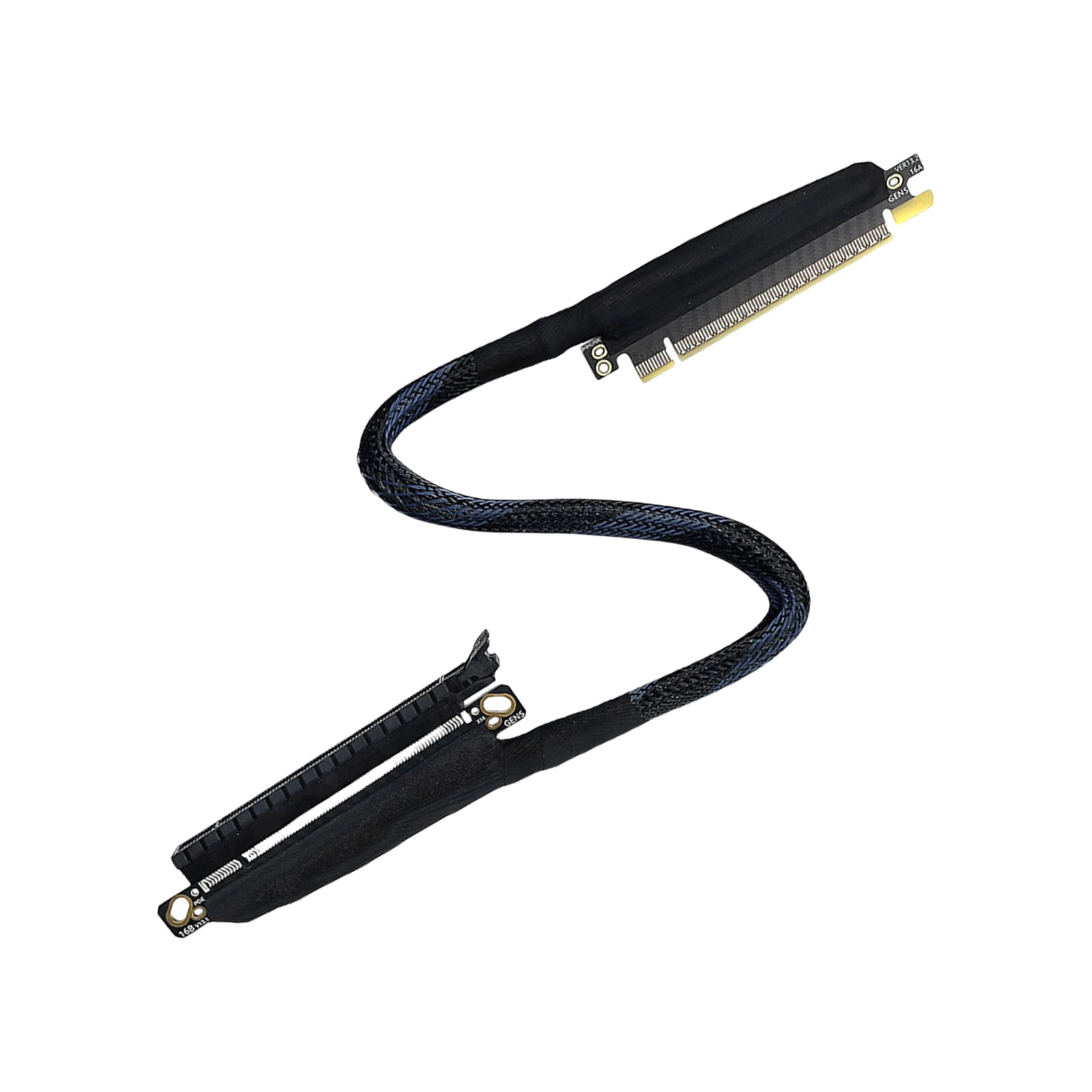 KUFptva Highly speed 64GBS PCIe5.0 Graphics Risers Cable 180 Degree ...