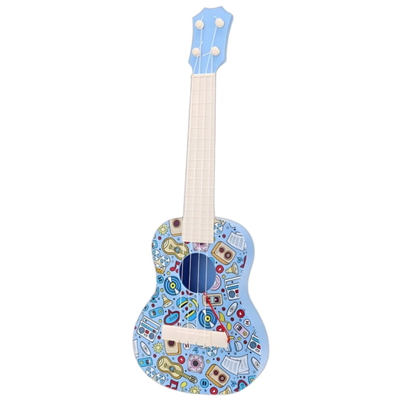 KUFptva Kids Ukulele Toy Cartoon 21'' Musical Instruments for Children Kids Musical Toy Exercise Arm Stretch
