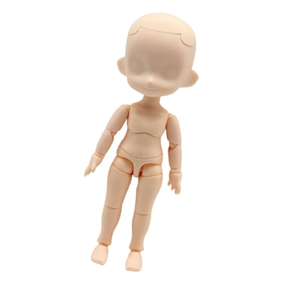 KUFptva Multipurpose Sturdy Resin Doll Base Fashion Accessory for Creative Projects 12 Points of Articulations Daily Use