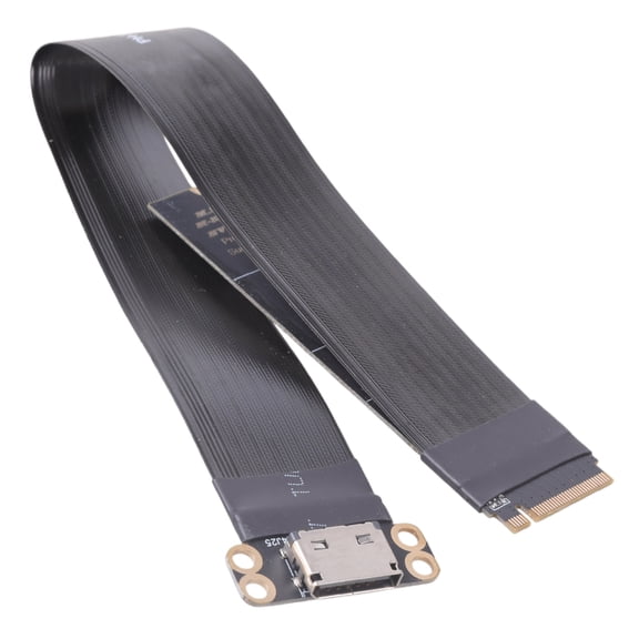 KUFptva PCIE4.0 NVMe M Adapter Cable 20cm Converts to SFF-8611 SFF-8612 for eGPU Integration