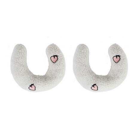 KUFptva Pet Pillow for Dogs Joint Relief Cats Sleeping Pillow for Kitten Dogs Soft Plush Dog Pillow Machine Washable 2PCS