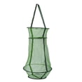 thumbnail image 1 of KUFptva Portable Fishing Net Nylon Landing Net Cast Fishing Net Cage 3 Layer Round Folding Fish Shrimp Meshes Enduring, 1 of 7