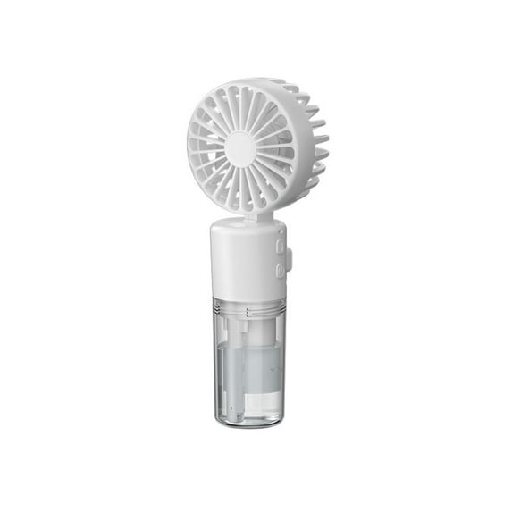 KUFptva Rechargable Necks Fan Fashion Handhelds Fan Foldable Fan Misting Fan Cooling Fan for Outdoor Activity Use