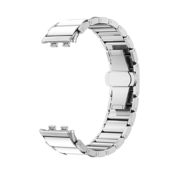 KUFptva Replacement Band Adjustable Belt Wriststrap Metal Watch Strap for band 9 18mm Quick Release Sweatproof