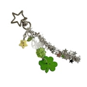 KUFptva Retro Styles Lovely Star Button Keychain Anime Inspired Alloy Pendant Phone Lanyard Accessory For Women Girls