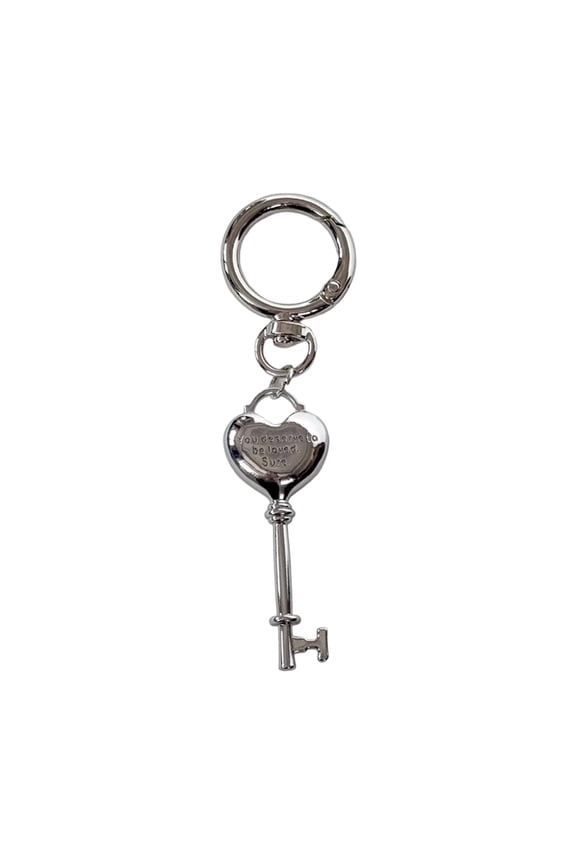 Stylish Heart Key Holder For Bag Keys Lightweight Alloy Accessory Unique Key Chain Charm For Her Him