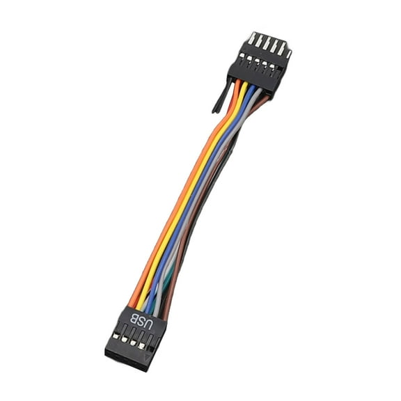 KUFptva USB Internal Motherboards Header 11Pin to 9Pin USB Converters Cable for Enhances Performances Reliability Connectivity