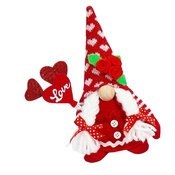 KUFptva Unique Faceless Dolls Ornament Soft Plush Display Accent for Bedroom or Living Room Decors