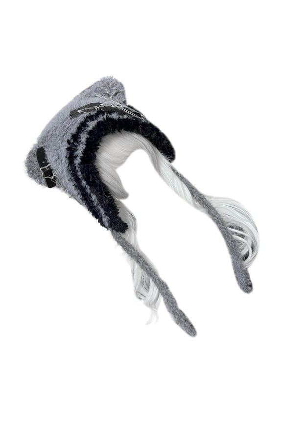 Unisex Teddies Bear Hat Unique Star Pattern Hat Cold Weather Hat Warm Winter Hat for Outdoor Activity