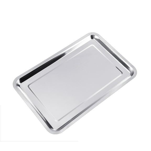 KUHBRCA 18×12in Multiple Size Selection 2025 NEW Magnetism Design Stainless Steel Upgraded Baking Tray Pan Stainless Steel Baking Sheet Baking Cookie Sheet Pan for Oven Light Gray