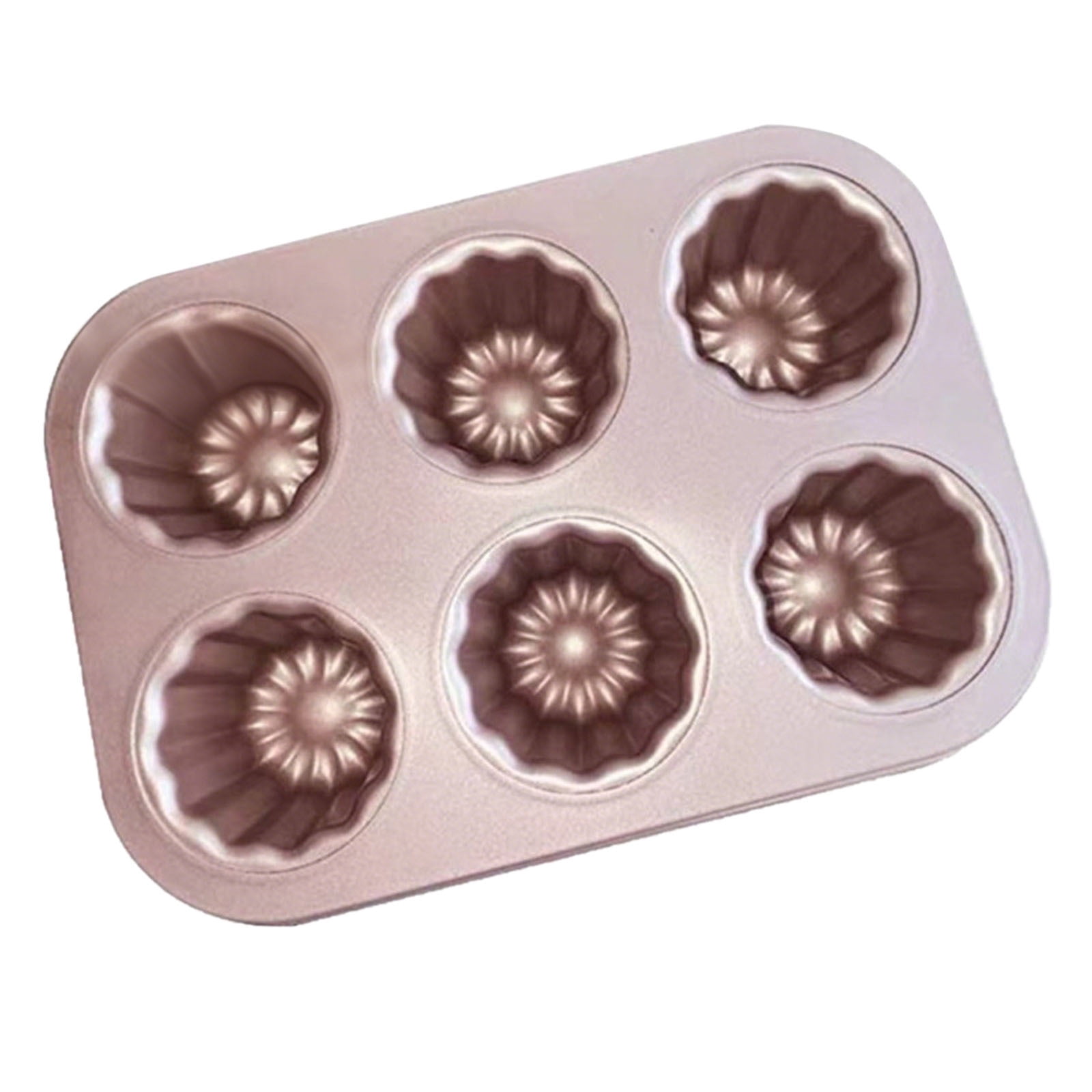 KUHBRCA Professional Bakeware Set: Non-Stick Madeline Pans, Canele ...