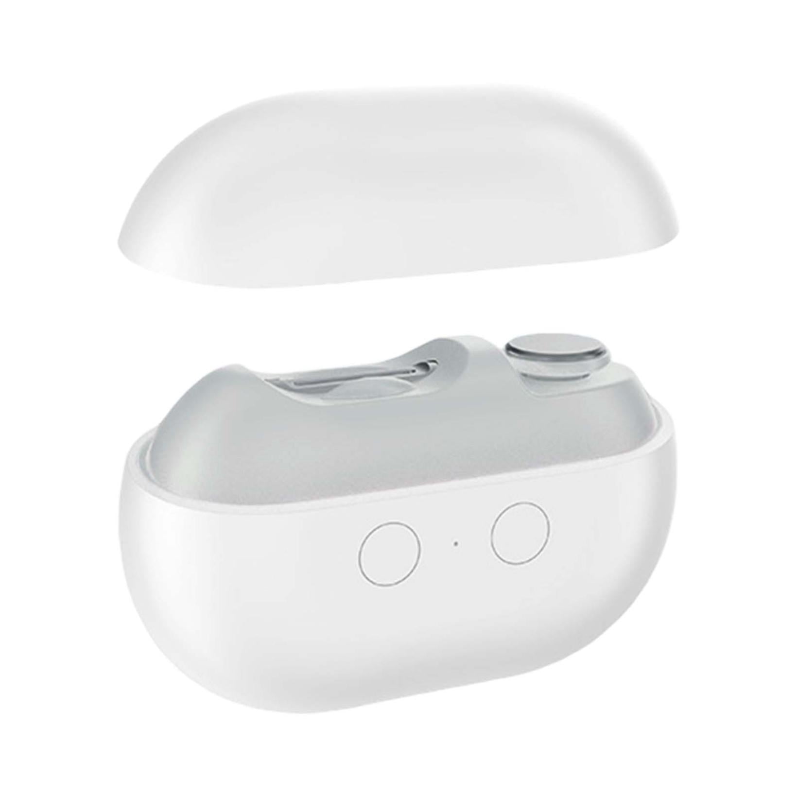 KUHBRCA Toenail Grinder for Thick Toenails Human Electric Nail Clipper, Automatic Nail Trimmer, 3 In 1 Nail & Remover for Hands & Feet Ideal for Elderly & Kids, White