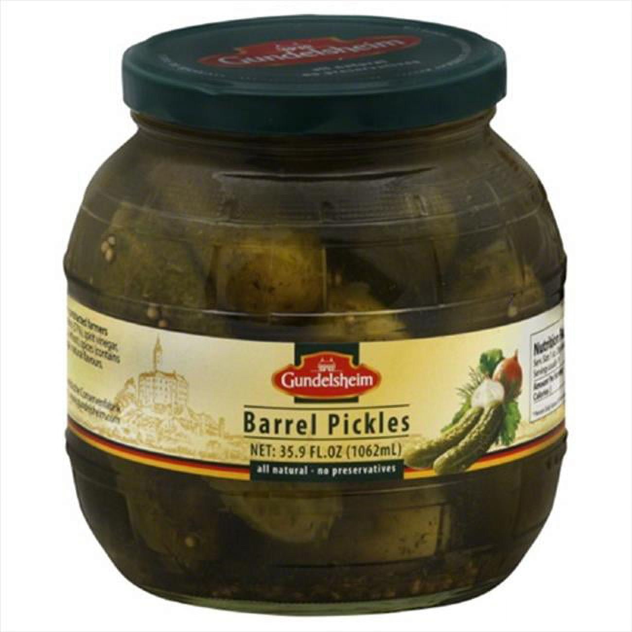 KUHNE PICKLE BARREL35.9 OZ Pack of 6