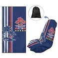 thumbnail image 1 of KUIFORTI 1776-2026 Palm Tree Car Seat Cover Protector Front Seats Sweatproof Beach Towel with Storage Bag Comfortable Washable for Trucks, SUVs, Sedans Auto Accessories 60 x 33 Inch, 1 of 7