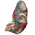thumbnail image 1 of KUIFORTI 250 Years Eagle Print Car Seat Towel Cover Car Protective Front Seat Covers Water Resistant Anti-Slip for Athletes, Gym, Yoga, Beach for Car, Trucks, Van&SUV, 1 of 7