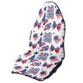 thumbnail image 1 of KUIFORTI 250th USA Patriotic Waterproof Car Seat Cover Towel, Non-Slip Workout Seat Protector for Gym Running Beach Hiking, Compatible with Cars, SUVs, Trucks, 1 of 7