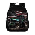 thumbnail image 1 of KUIFORTI American Flag Tractor School Backpack for Kids Teens Breathable with Laptop Compartment Comfortable for Daily Use Holiday Gifts Travel Friendly, 1 of 7